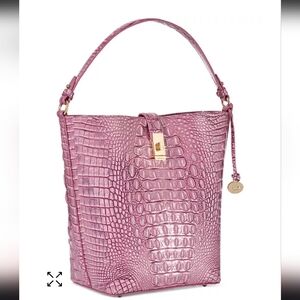 NEW Shira Beautiful Pink Bucket Bag Crossbody